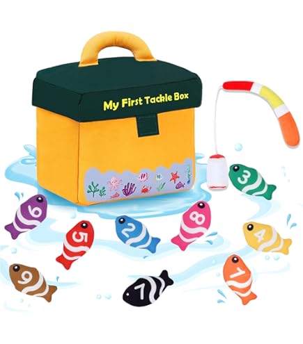 baby fishing tackle box Amazon.com: GUND Playset My First Tackle Box 7.5