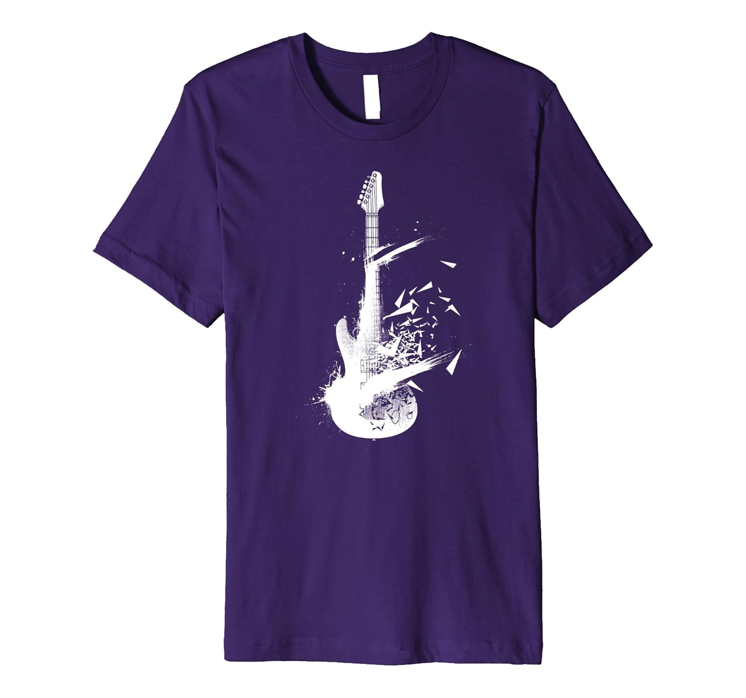 Whimsical Electric Guitar T-shirt Cool Musician Guitarist-ANZ