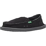 sanuk donna hemp black