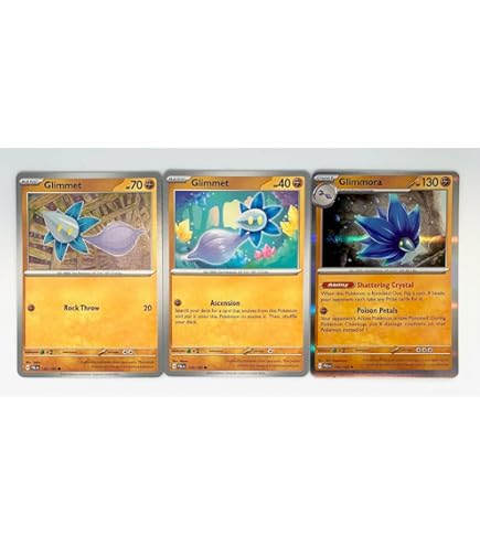 Amazon.com: Pokemon - Glimmora ex 213/197 - Obsidian Flames - Ultra Rare