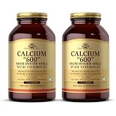Solgar Calcium 600" - 240 Tablets, Pack of 2 - from Oyster Shell with Vitamin D3 - Non-GMO, Gluten Free, Dairy Free - 240 Total Servings