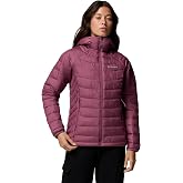 Columbia Women's Powder Lite II Hooded Jacket | Water-Resistant, Insulated, Zippered Hand Pockets, Extended Fit Available
