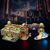 Vaodest LED Light for Lego Mos Eisley Cantina 75290 Model,Design and Configuration Compatible with Model 75290 (LED Light Onl