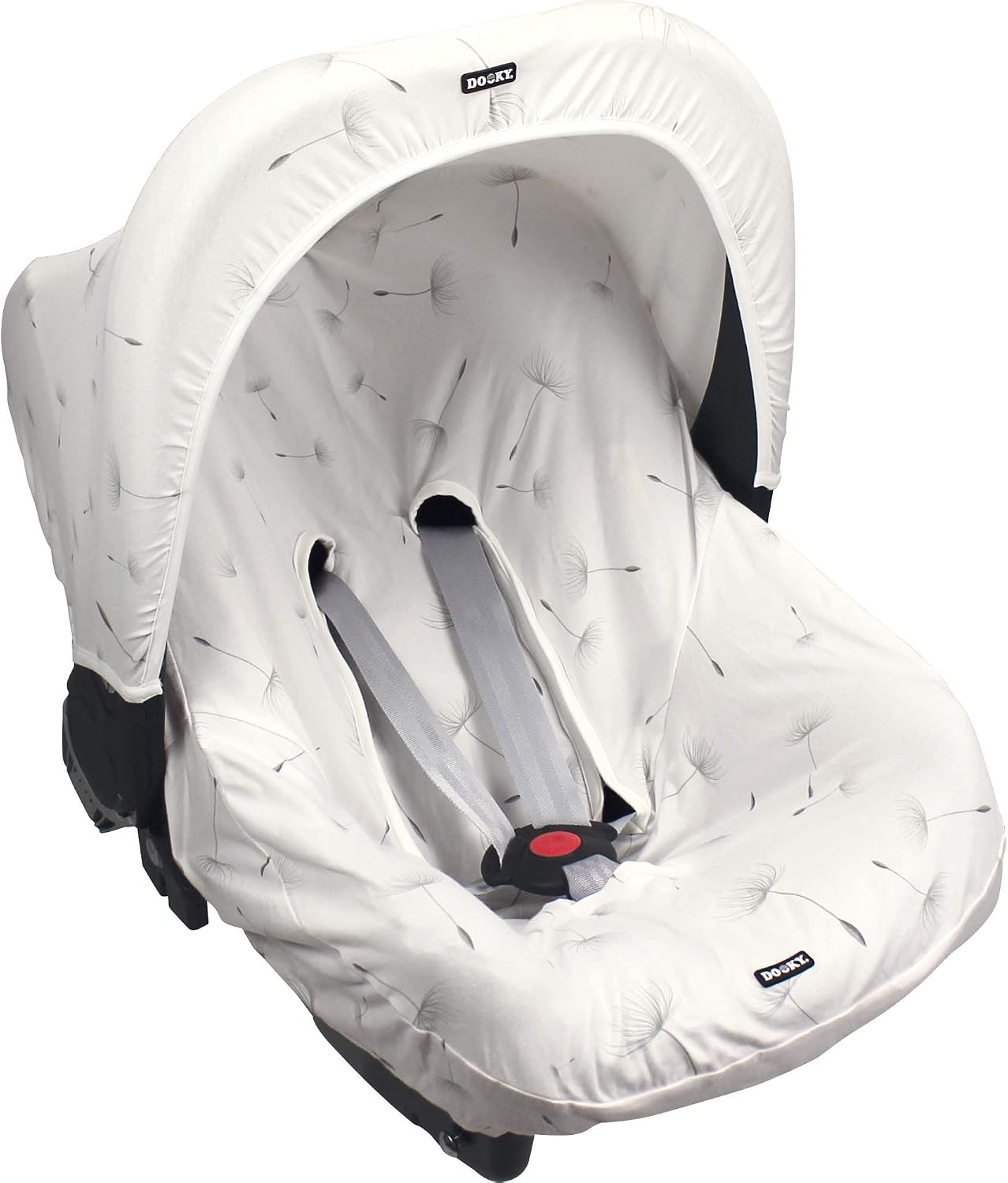 Dooky Seat Cover/ Protector, Universal Size, Fits Most Baby Car Seats with 3- and 5-Point Belt System - Image 3