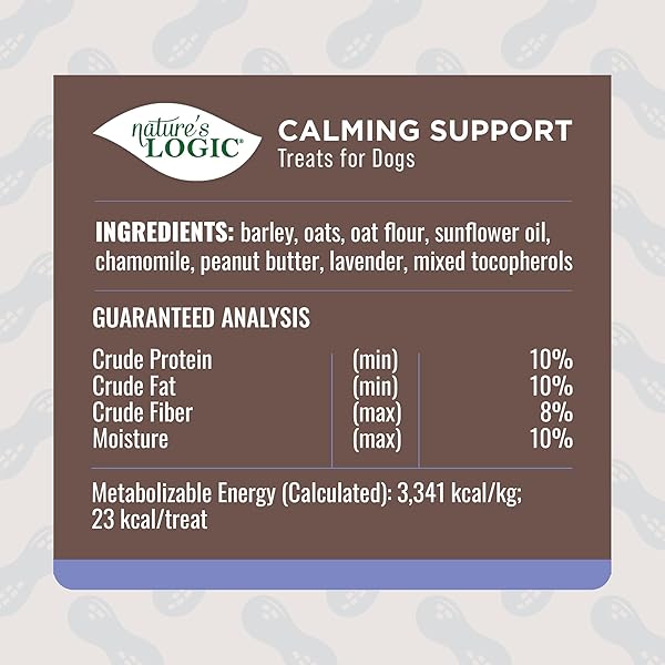 NATURE’S LOGIC BISCUITS WITH BENEFITS CALMING SUPPORT, 12OZ