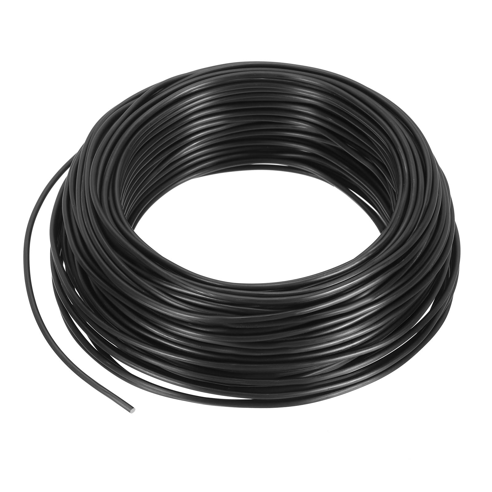 PATIKIL 2mm x 95ft Bonsai Training Wire,Floral Wire Stems Anodized Aluminum Tree Wire for Gardening Branch Fixing,Black