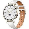 HUAWEI Watch GT 4 B19L 41mm Bluetooth Smartwatch 1.32" AMOLED Screen Leather Strap - White