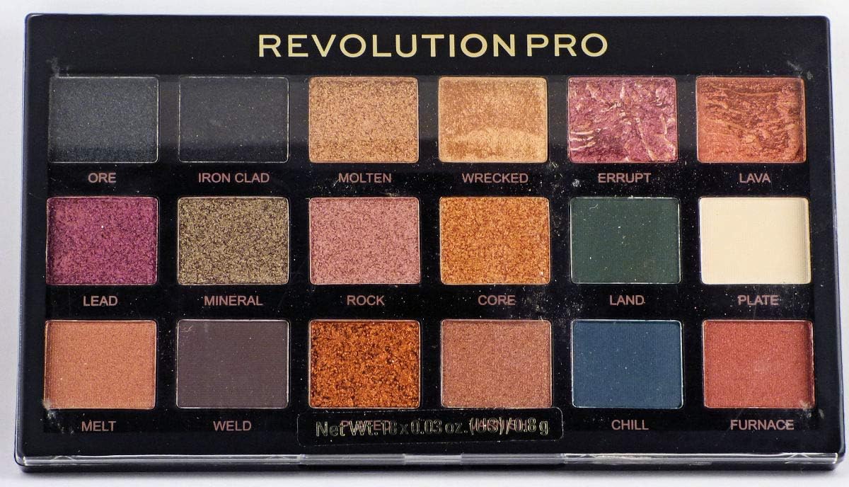 Makeup Revolution Pro Regeneration Eyeshadow Palette, Bronze Age