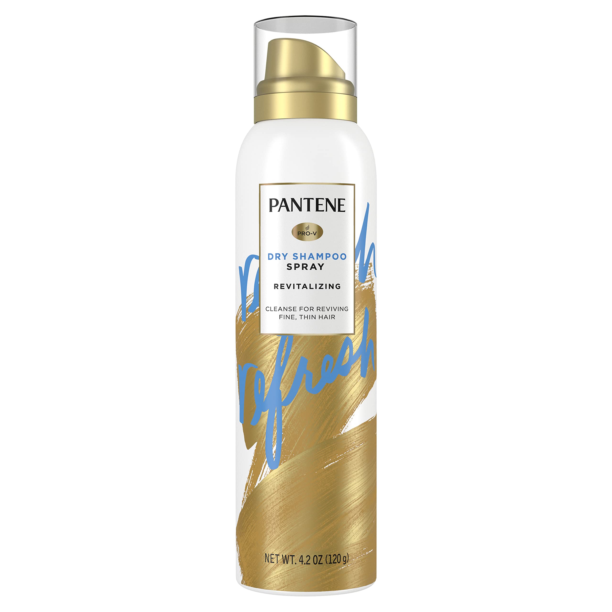 Pantene Dry Shampoo Spray Volumizing Cleansing Fine Color Treated Hair 4.2 oz