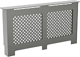 Vida Designs Oxford Radiator Cover Olive Grey Large H82xW152xD19cm view 3