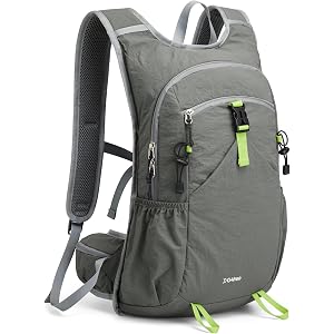 G4Free 20L Hiking Backpack with Waist Strap for Women Men | Lightweight Waterproof Daypack for Travel Camping Outdoor