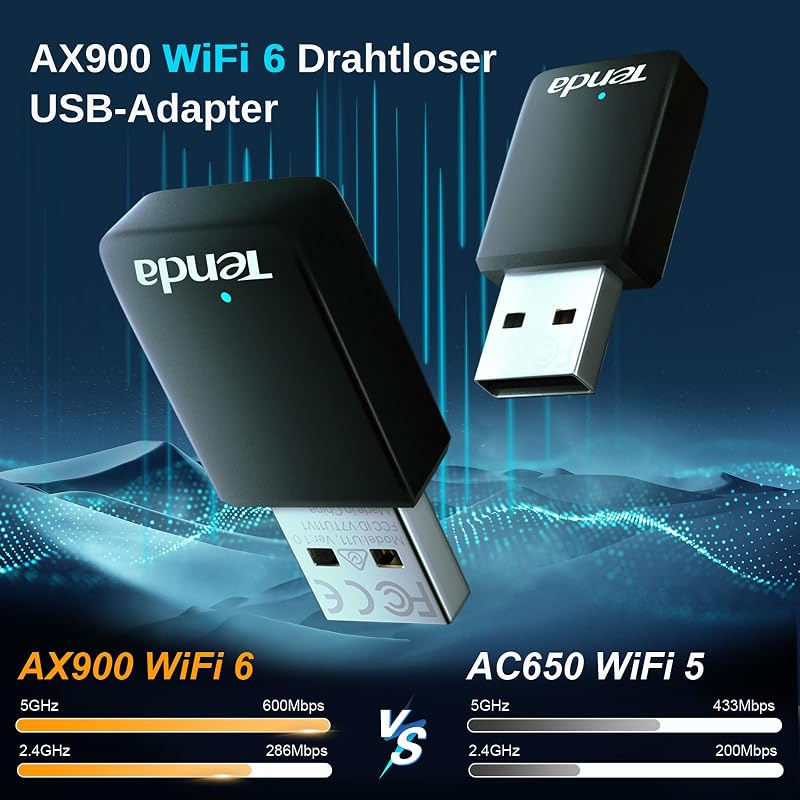 WLAN USB Stick Adapter für PC AX900 U11