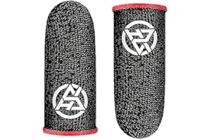 Game Finger Sleeve - Thumb Sleeves Mobile Cover | Sweatproof Finger Sleeve | Breathable Thumb Cover | High-Dexterity Finger G