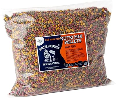 Walter All-Round Nutri Mix Pond Fish Food 1kg Koi Goldfish Pellets