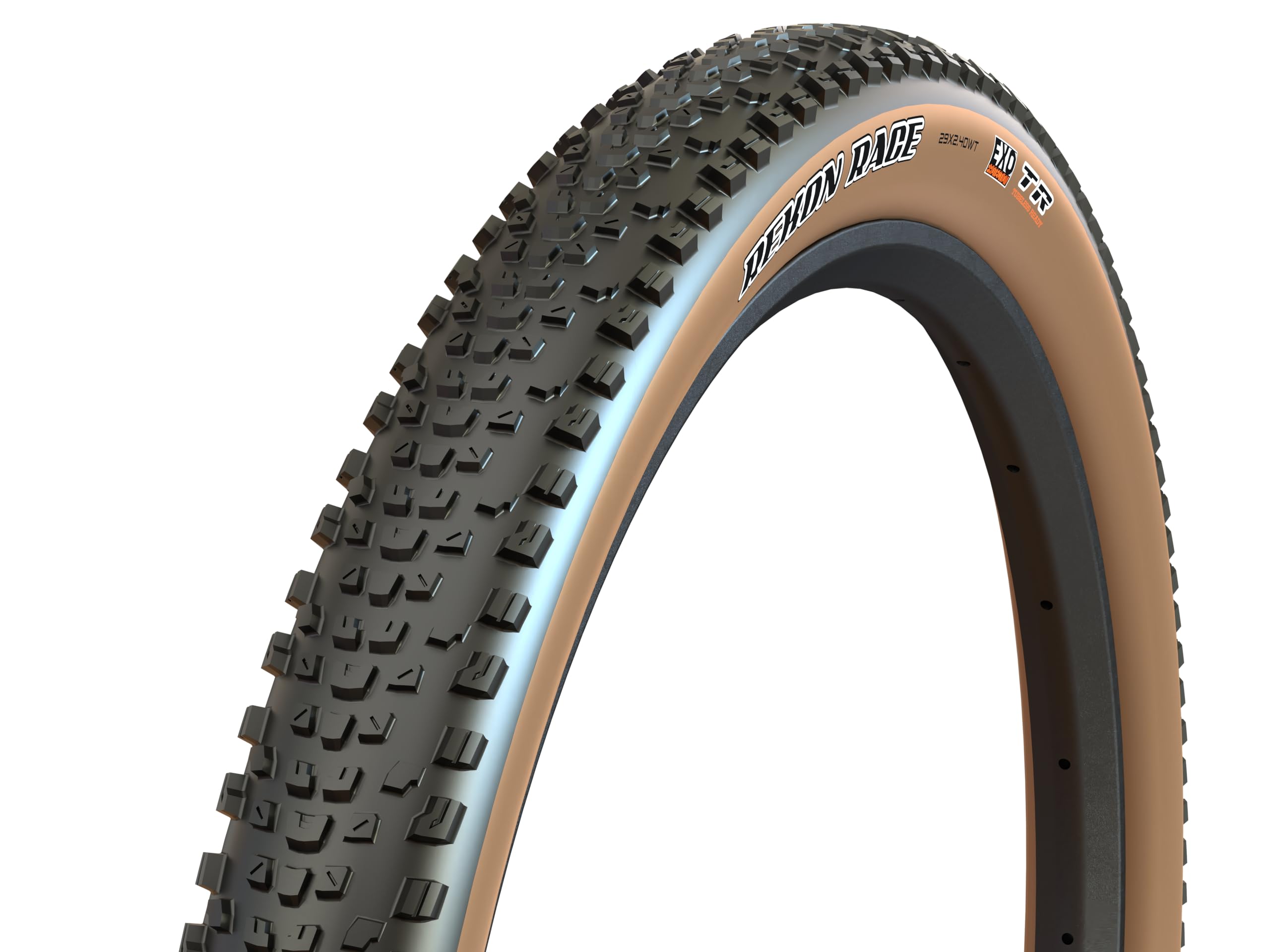 Photo 1 of Maxxis Rekon Race - Dual Compound - 29 - EXO - E25 Rating, Tubeless | Semi-Slick XC Race Tire, Size 29x2.40WT - EXO, E25