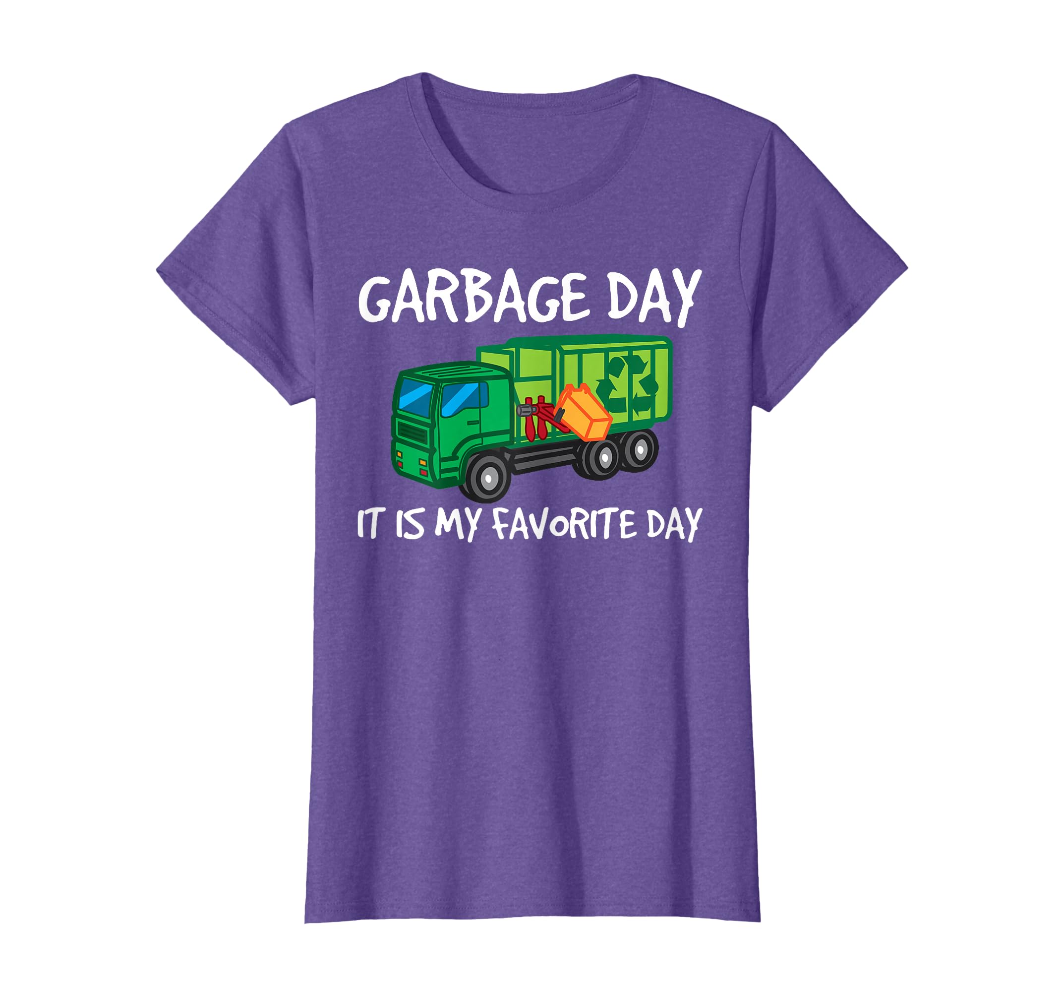 Garbage Truck Can Recycling Day Dustcar T-Shirt