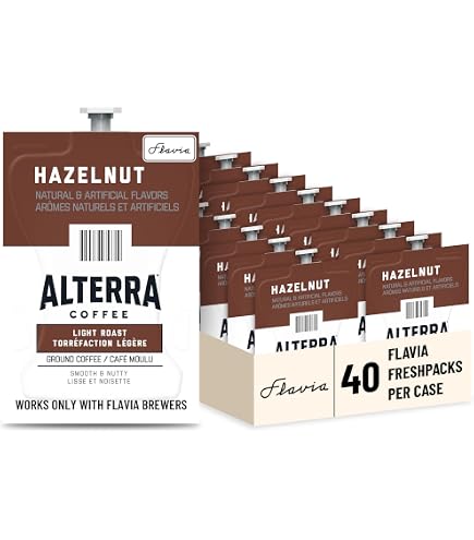 Amazon.com : FLAVIA Alterra Hazelnut Coffee Freshpacks works only