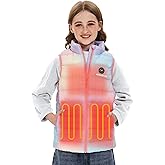Venustas Kids Heated Vest with Battery Pack, Girls Lightweight Electric Heated Vest