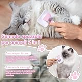 Vinabo Cat Dog Comb Brush Self Cleaning Slicker Grooming Tool view 5