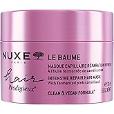 Nuxe Hair Prodigieux Intensive Repair Pre-Shampoo Hair Mask with Fermented Pink Camellia Oil for Dry or Damaged Hair, Silicone-Free, 6.8 Fl Oz
