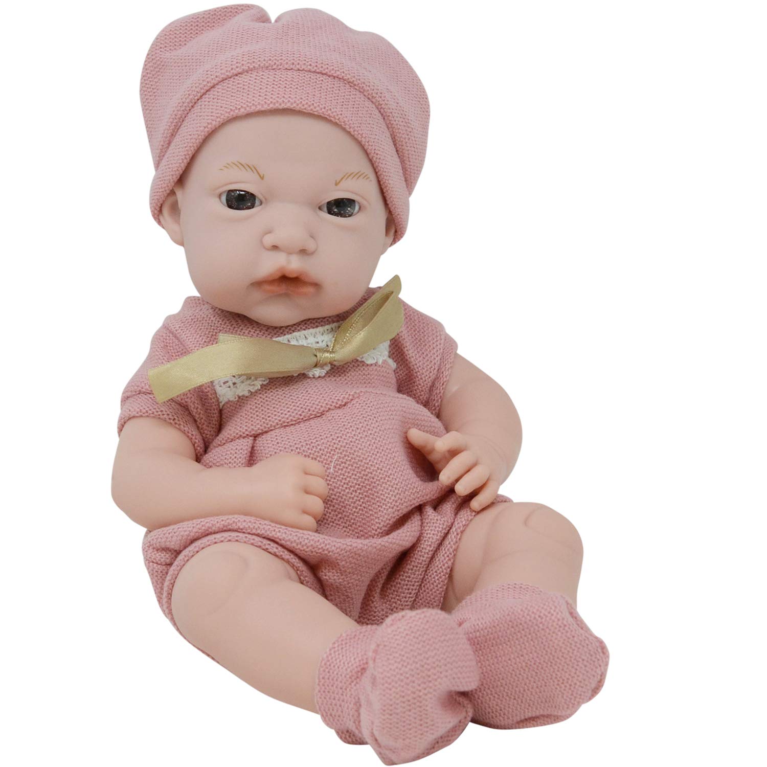 12 Inch Newborn Life Like Baby Dolls For Girls Vinyl Body And Realistic Doll Features Bonus Baby Doll Clothing