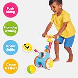 Toomies Pic and Pop Push Along Baby Toy Ball Launcher Collector view 7