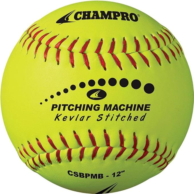 Champro Kevlar Stitched Softballs by the Dozen (Optic