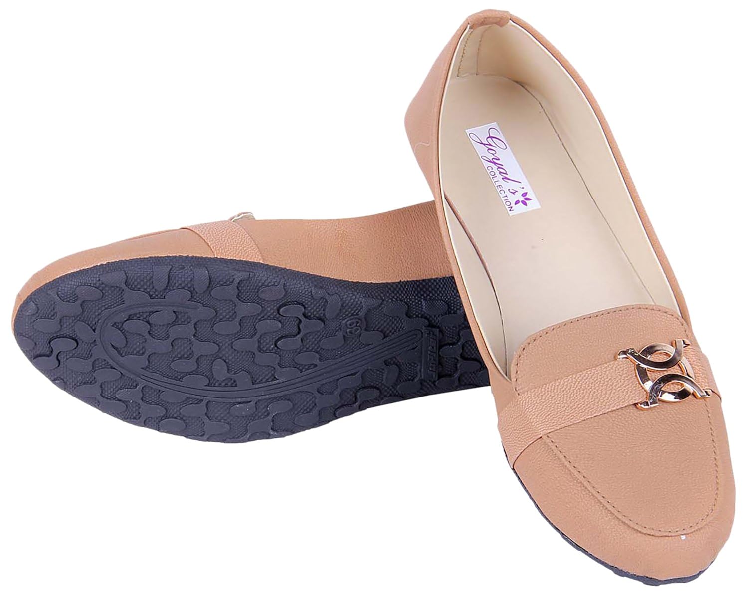 goyal women's synthetic ballet flats