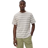 Wax London Men's Textured Stripe Dean Tee