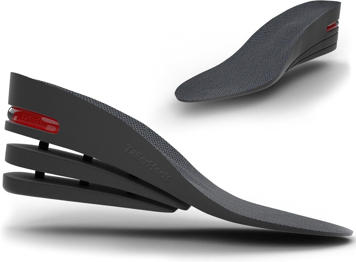 3Layer Height Increase Elevator Shoe Insoles Lift Kit Up 6 cm (2.4