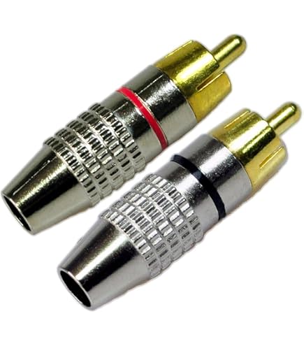 1ft RG59 75 Ohm Coaxial Cable With F-Type Gold-Plated Connectors – 18AWG, Black