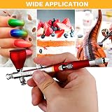 NEOECO SJ83 Airbrush Set 0.2/0.3/0.5mm Nozzles 1/3oz Cup Dual Action view 5
