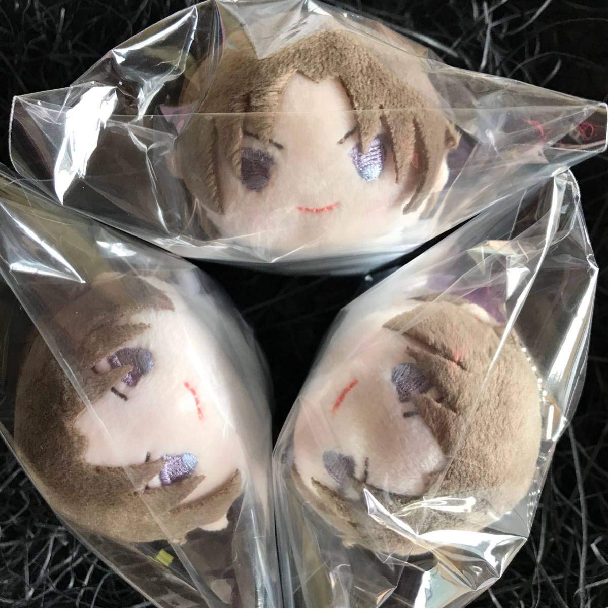 3個 B07qtzrl5k 刀剣乱舞vol 2アニメイト特典 長谷部 もちもちマスコット へし切 アニメ萌えグッズ 激安大特価 Nafusah Com