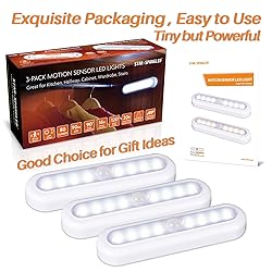STAR-SPANGLED 3 Pack 7” Motion Sensor Lights
