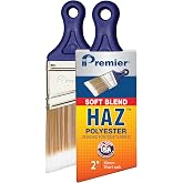Premier,17635, 2" HAZ Short Angle Sash Paint Brush | Professional 2" short handle angle sash paint brush engineered to delive