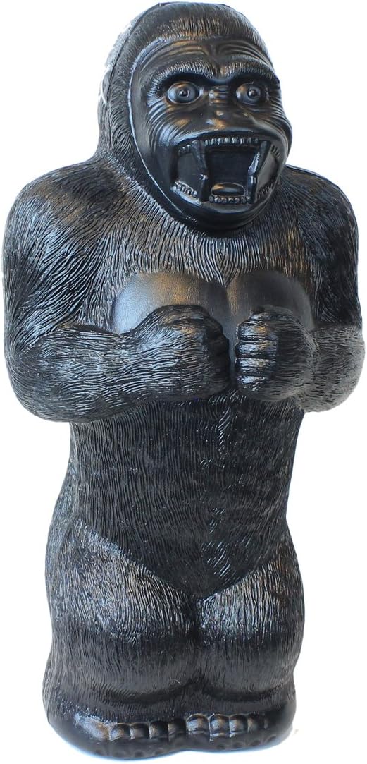 Fantazia Marketing Large Gorilla Money Bank: 17 Inch Plastic Blow-Mold - Classic Retro Design