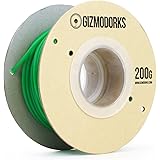 Gizmo Dorks PLA Filament for 3D Printers 3mm (2.85mm) 200g, Green