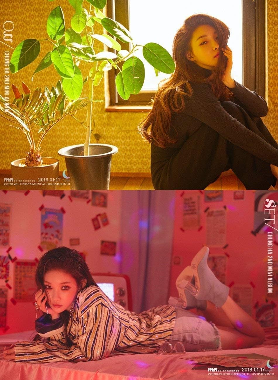 MNH Entertainment CHUNGHA - Offset (2nd Mini Album) [Random ver.] CD+Photocard+Postcard+Bookmark