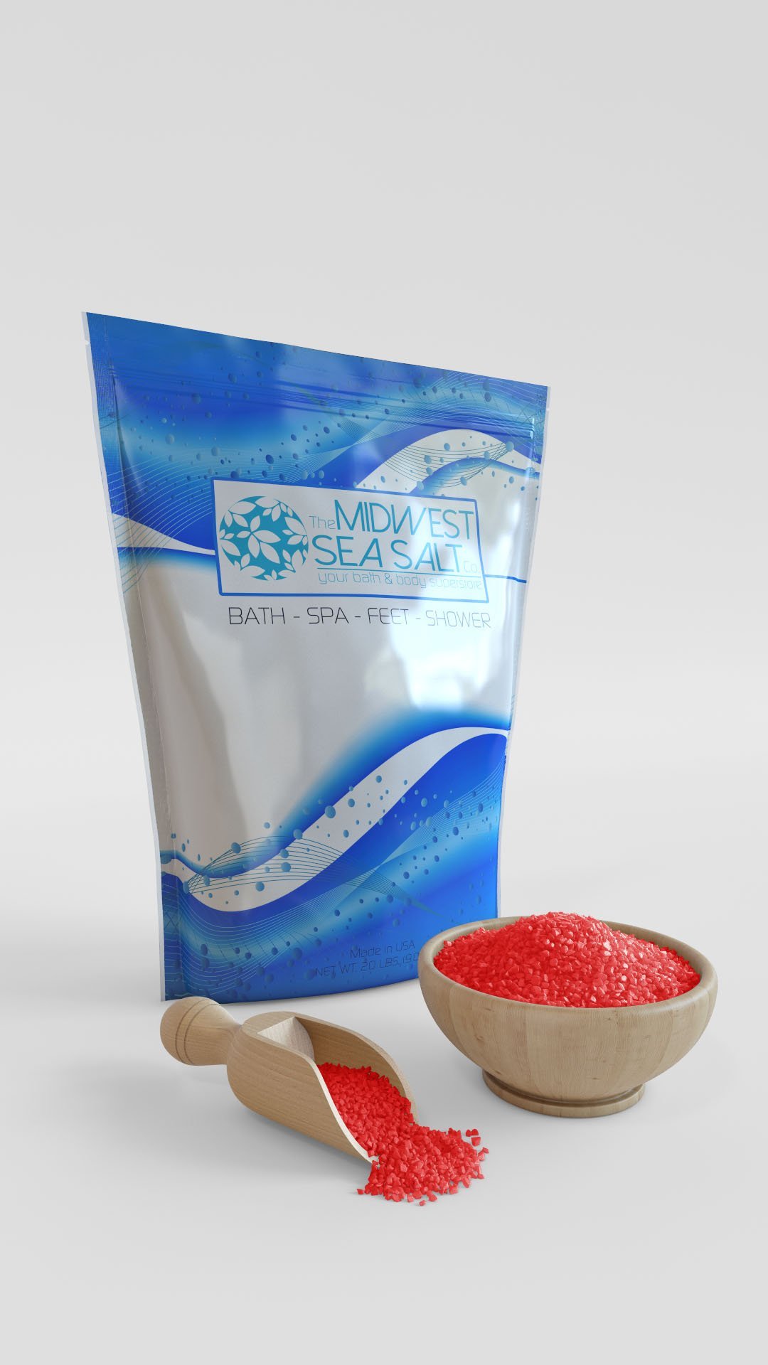 Buy Midnight Rose Mediterranean Sea Bath Salt Soak 20lb (Bulk
