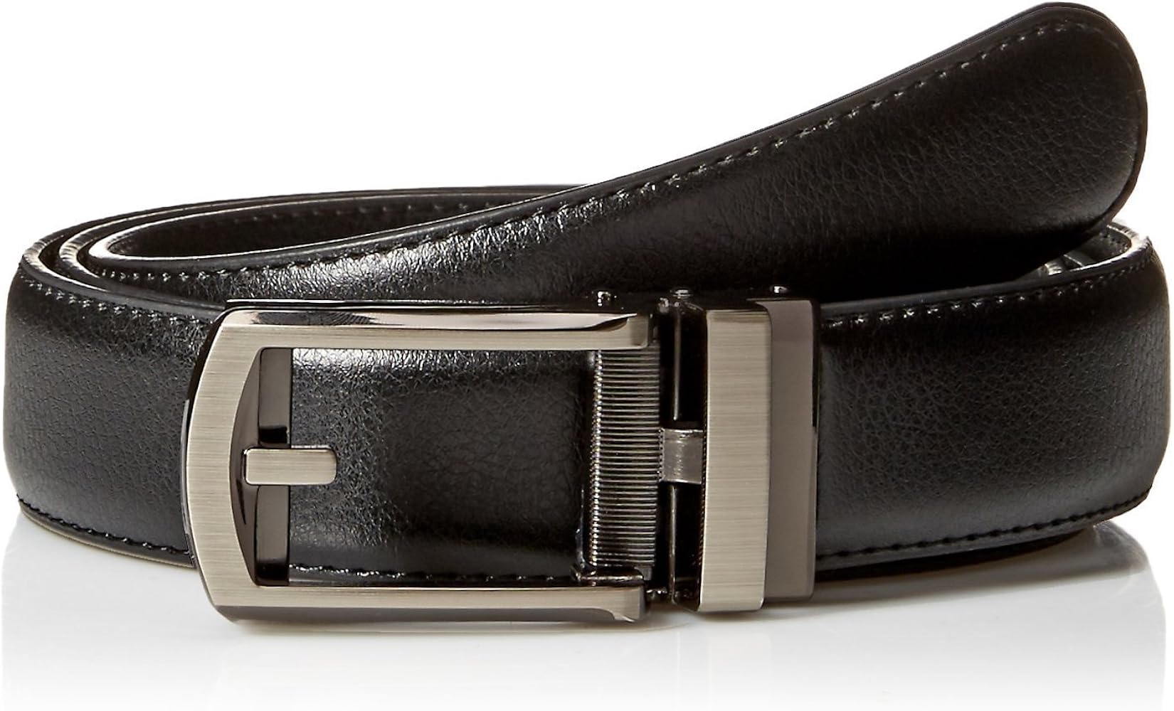 Comfort Click Men's Adjustable Perfect Fit Leather Belt As Seen on TV