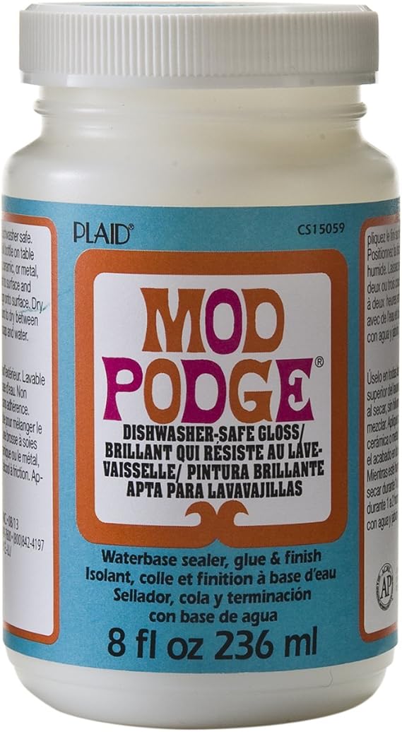 Mod Podge Dishwasher Safe Waterbase Sealer 8 ounce N/a
