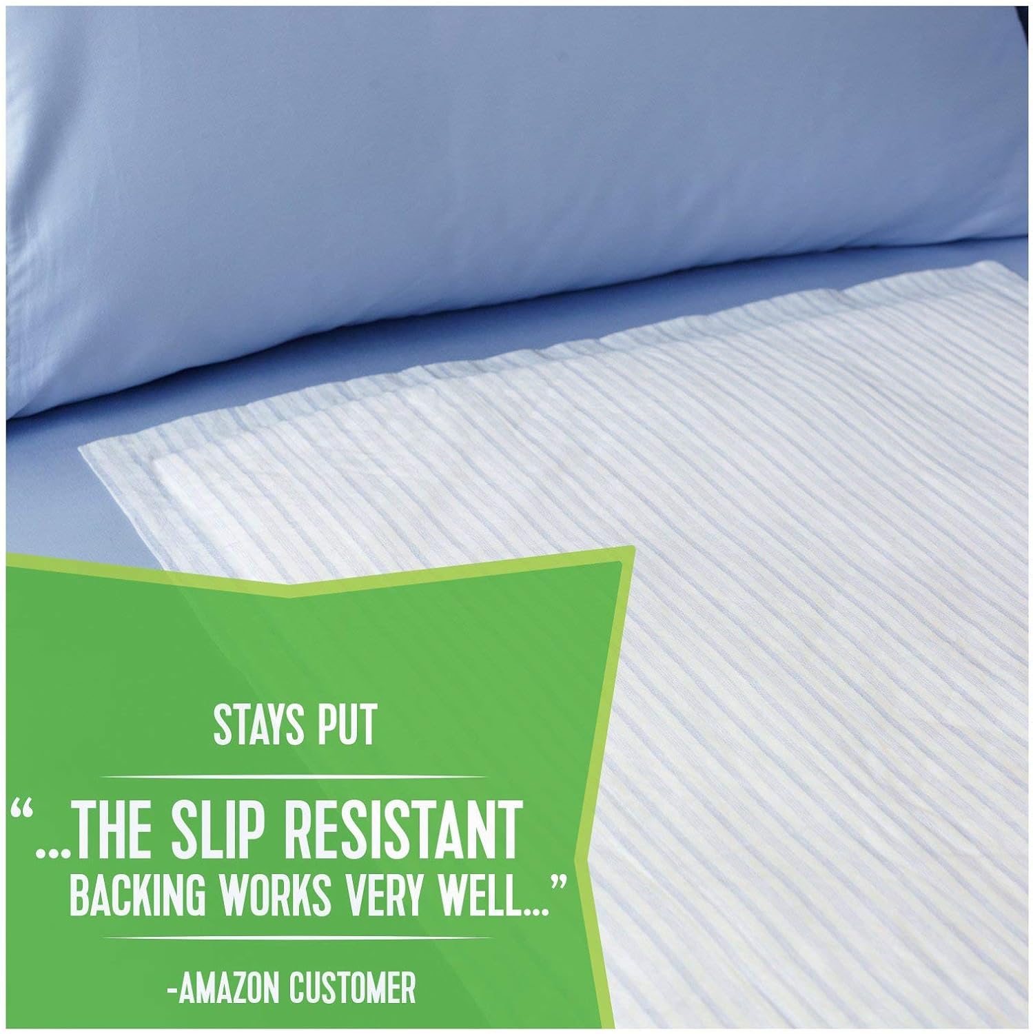 Depend Waterproof Bed Pads/Underpads for Incontinence, Disposable, 36" x 20.4", Overnight Absorbency, 24 Count (2 Packs of 12): Health & Personal Care