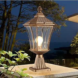 GBX Luces para la pared, aplique de aluminio único de vidrio Luces de