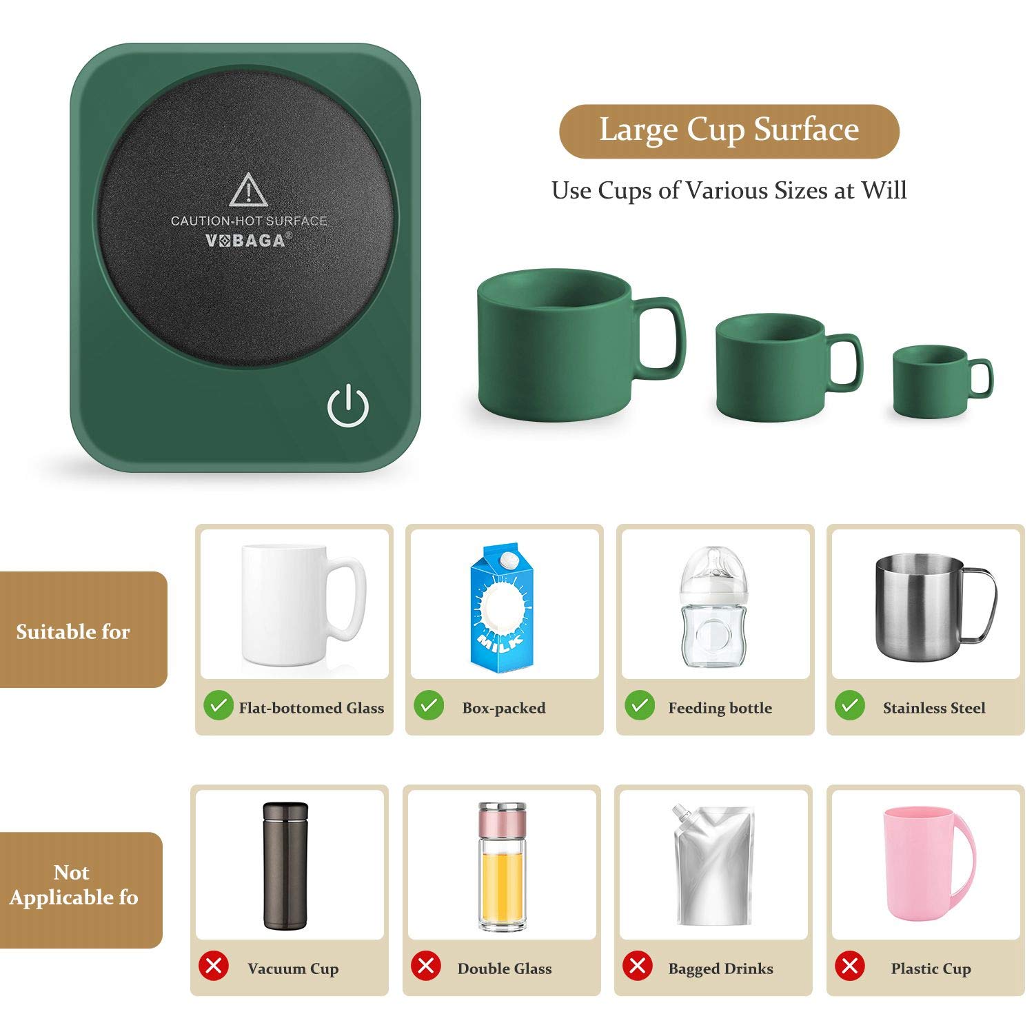 electric cup warmer for desk