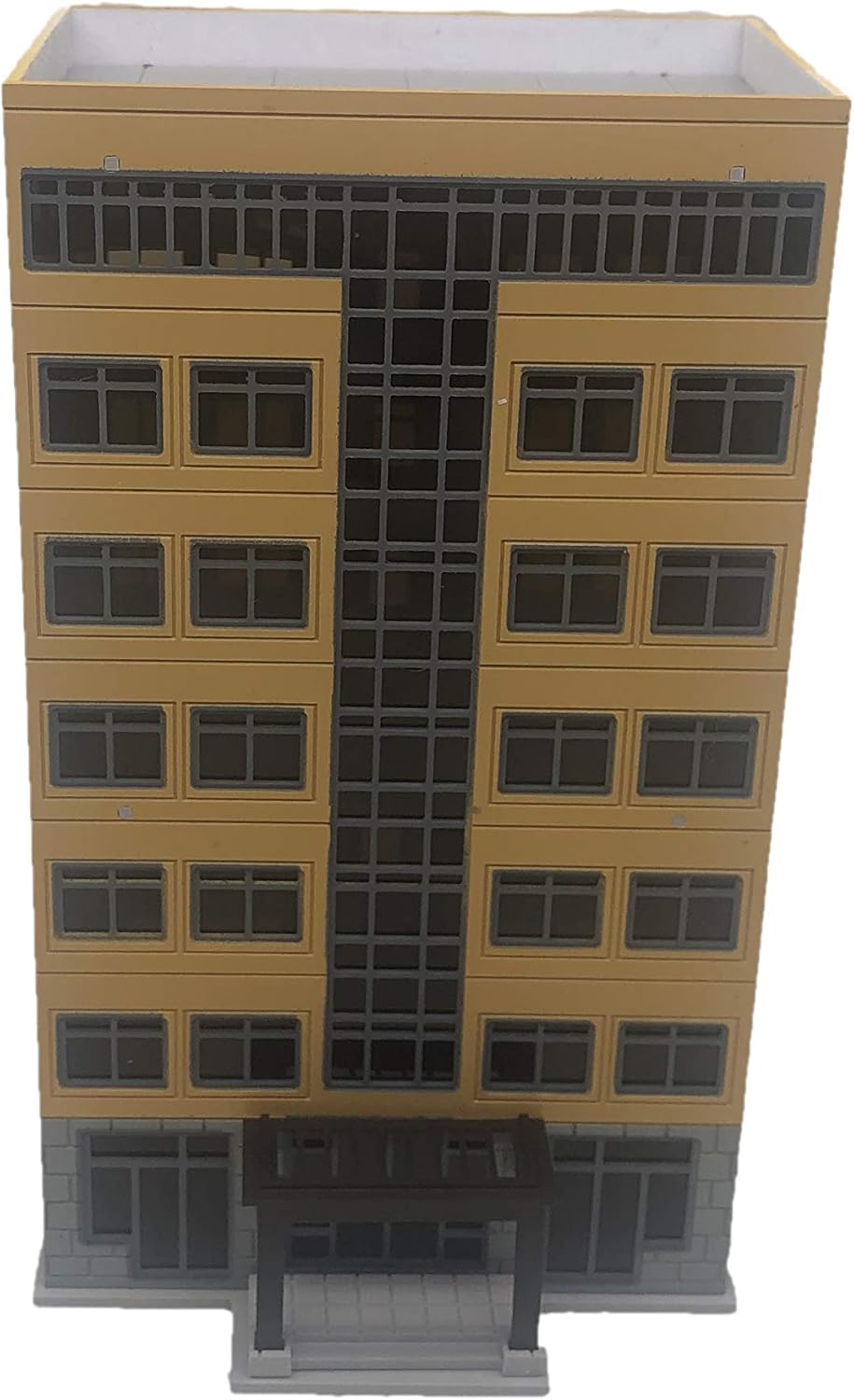 n scale city buildings