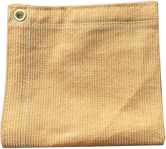 Sun Shade FJYW MN17MS50B1024 50 Shade Cloth 10 x 24 Shade Fabric Sail Black Color Sports