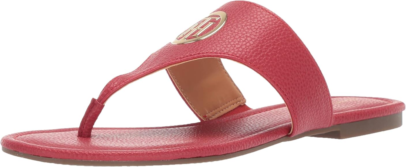 tommy hilfiger pink slides