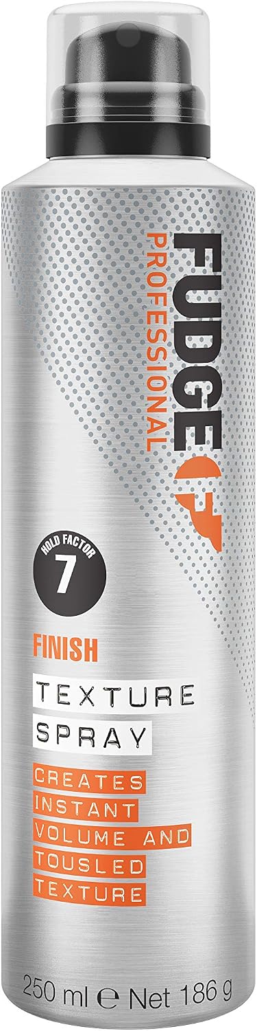 Fudge Professional Texture Spray, Volumizing, All-Day Hold, Natural Finish, 250 ml, Transparent, 250 ml (Pack of 1)