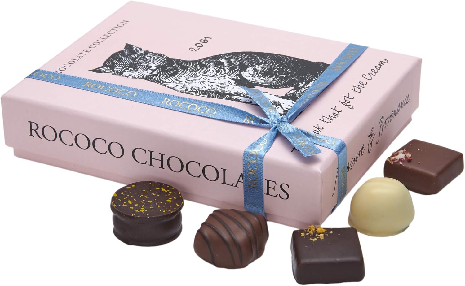 Chocolate Collection "The Cat That Got The Cream" by ROCOCO Chocolates