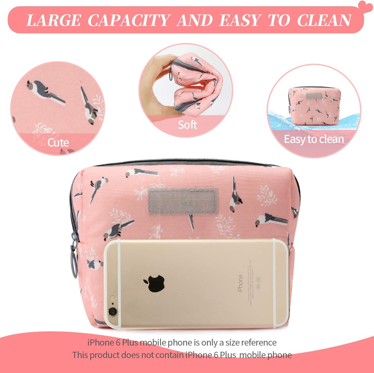 HOUS IDEAS Kids Makeup Kit for Girls with Cosmetic Bag, Girls Toys for 3 4 5 6 7 8 Year Old Gifts: Toys & Games